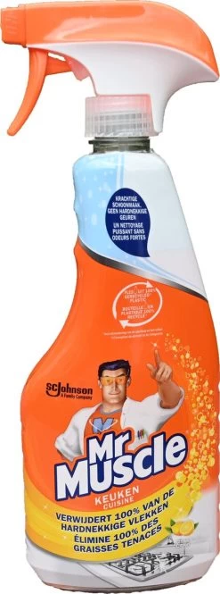 3 X Mr Muscle Keuken Reiniger Spray - Keukenreiniger - 3 X 500ml -Winkel Voor Huishoudelijke Artikelen 446x1200