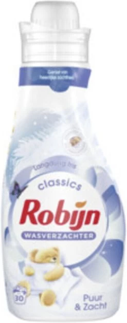 Robijn Puur & Zacht Wasverzachter - 8 X 30 Wasbeurten - Voordeelverpakking -Winkel Voor Huishoudelijke Artikelen 471x1200