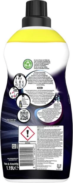 4x Robijn Klein & Krachtig Wasmiddel Black Velvet 1,19 Liter -Winkel Voor Huishoudelijke Artikelen 482x1200 6