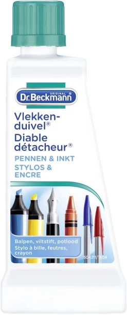 Dr. Beckmann Vlekkenduivel Pennen En Inkt 50 Ml -Winkel Voor Huishoudelijke Artikelen 483x1200 1