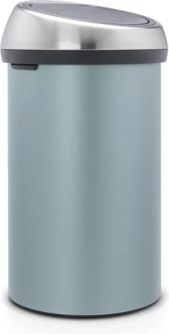 Brabantia Touch Bin Prullenbak - 60 L - Metallic Mint / Matt Steel Fingerprint Proof Deksel -Winkel Voor Huishoudelijke Artikelen 608x1200