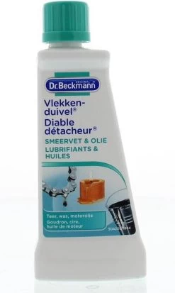 Dr. Beckmann Vlekkenduivel Smeervet & Olie 50 Ml -Winkel Voor Huishoudelijke Artikelen 718x1200