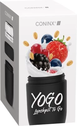 Coninx Yoghurtbeker To Go - Muesli Beker To Go - Lunchbeker - Mueslibeker 640ml (450ml+190ml) - Zwart 18 Coninx Yoghurtbeker To Go - Muesli Beker To Go - Lunchbeker - Mueslibeker 640ml (450ml+190ml) - Zwart -Winkel Voor Huishoudelijke Artikelen 735x1200