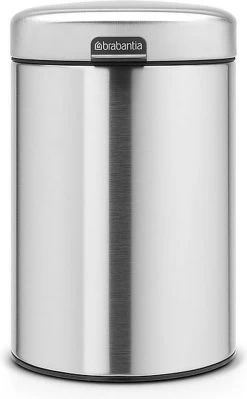 Brabantia NewIcon Wandprullenbak - 3 L - Matt Black -Winkel Voor Huishoudelijke Artikelen 743x1200