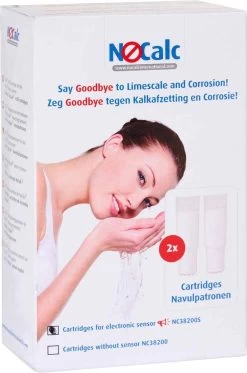 NoCalc Navulpatronen - 2 Stuks - Gebruik I.c.m. Electronic Sensor - Waterontharder - Waterontkalker -Winkel Voor Huishoudelijke Artikelen 794x1200