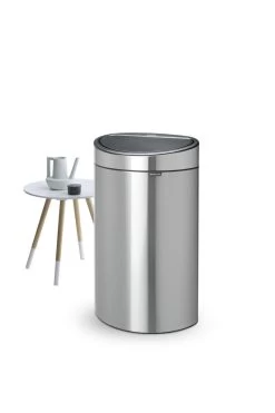 Brabantia Touch Bin Prullenbak - 40 L - Matt Steel Fingerprint Proof -Winkel Voor Huishoudelijke Artikelen 799x1200 2