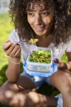 Tefal MasterSeal Fresh Mealprep Set - 5 X 800ml - Blauw -Winkel Voor Huishoudelijke Artikelen 801x1200 3