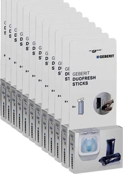 Geberit DuoFresh Sticks - 96 Stuks - Voordeelverpakking - Toilet/WC Blokjes Inbouwreservoir -Winkel Voor Huishoudelijke Artikelen 850x1200 2