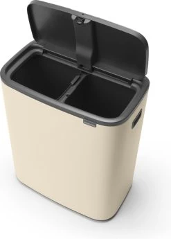 Brabantia Bo Touch Bin Prullenbak - 2 X 30 L - Soft Beige 11 Brabantia Bo Touch Bin Prullenbak - 2 X 30 L - Soft Beige -Winkel Voor Huishoudelijke Artikelen 858x1200