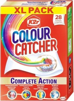 Wasmiddel - K2r Colour Catcher Anti-kleurdoorloop Doekjes 56 Stuks -Winkel Voor Huishoudelijke Artikelen 876x1200