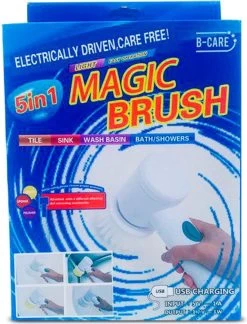 B-care Magic Brush - Elektrische Multifunctionele Schoonmaakborstel - 7 Opzetstukken - Wasborstel - Poetsmachine - Schrobborstel - Handborstel - Werkborstel - Schrobber - Boorborstel - Reinigingsborstel -Winkel Voor Huishoudelijke Artikelen 914x1200
