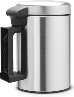 Brabantia NewIcon Wandprullenbak - 3 L - Matt Steel -Winkel Voor Huishoudelijke Artikelen 916x1200 2