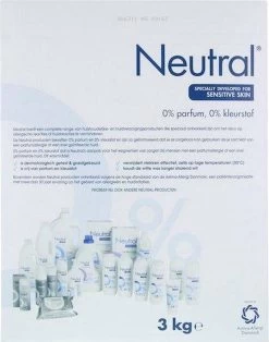 Neutral 0% Wit Parfumvrij Waspoeder - 45 Wasbeurten - Wasmiddel -Winkel Voor Huishoudelijke Artikelen 943x1200