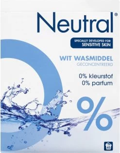 Neutral 0% Wit Parfumvrij Waspoeder - 45 Wasbeurten - Wasmiddel -Winkel Voor Huishoudelijke Artikelen 945x1200