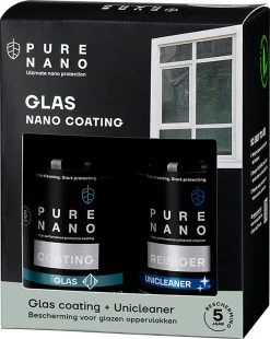 PURE NANO Glas - Nano Coating Voor 5 Jaar Heldere Ramen Met Minder Schoonmaakwerk - 250 Ml -Winkel Voor Huishoudelijke Artikelen 956x1200 2