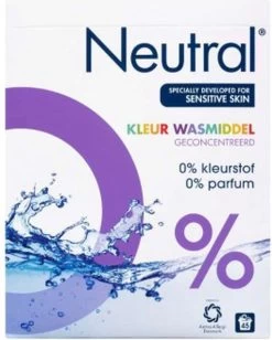 Neutral Kleur Waspoeder - 45 Wasbeurten -Winkel Voor Huishoudelijke Artikelen 962x1200