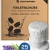 Witte Toiletblokjes Voor Inbouwreservoir Voor O.a Geberit En Grohe - 25 Stuks - Met Lavendel - Vlekvrij - Stortbakblokjes -Winkel Voor Huishoudelijke Artikelen 965x1200