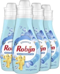 Robijn Classics Morgenfris Wasverzachter - 4 X 30 Wasbeurten - Voordeelverpakking -Winkel Voor Huishoudelijke Artikelen 976x1200